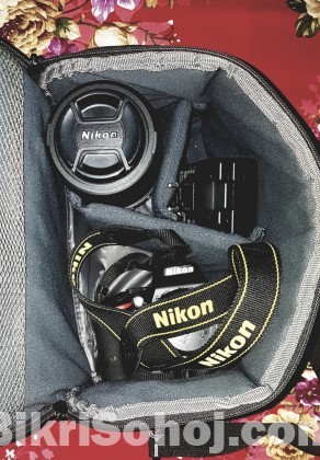 Nikon D5500 with 55-300 mm VR lens